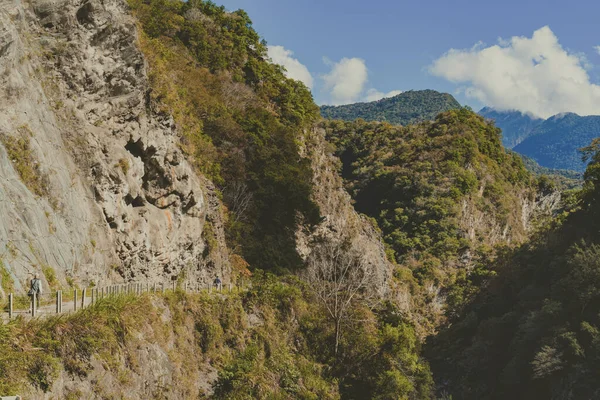 Hermoso Paisaje Montaña Con Cielo Azul Naturaleza Viajes Fondo Naturaleza — Foto de Stock