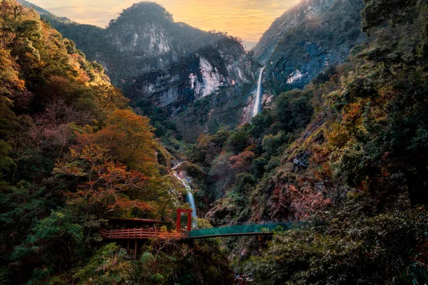 Taroko Ravin Nationalpark Taiwan Vacker Utsikt — Stockfoto