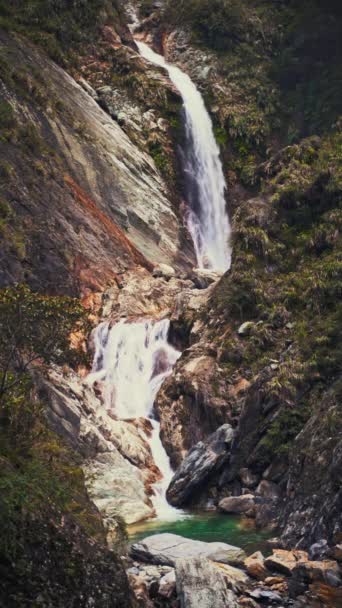 Hermosa Roca India Parque Nacional Taroko Gorge Taiwán — Vídeos de Stock