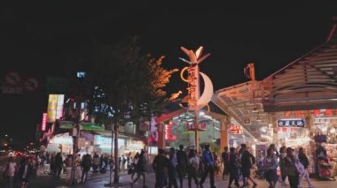 Shilin gece pazarı Taipei, Tayvan