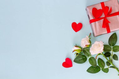 Celebration mood of love and fidelity, design background