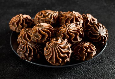 Ev yapımı tatlı gurmeler için uygun besin.