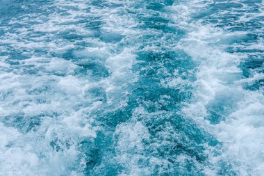 Mavi dalga su yüzeyi arkaplanı