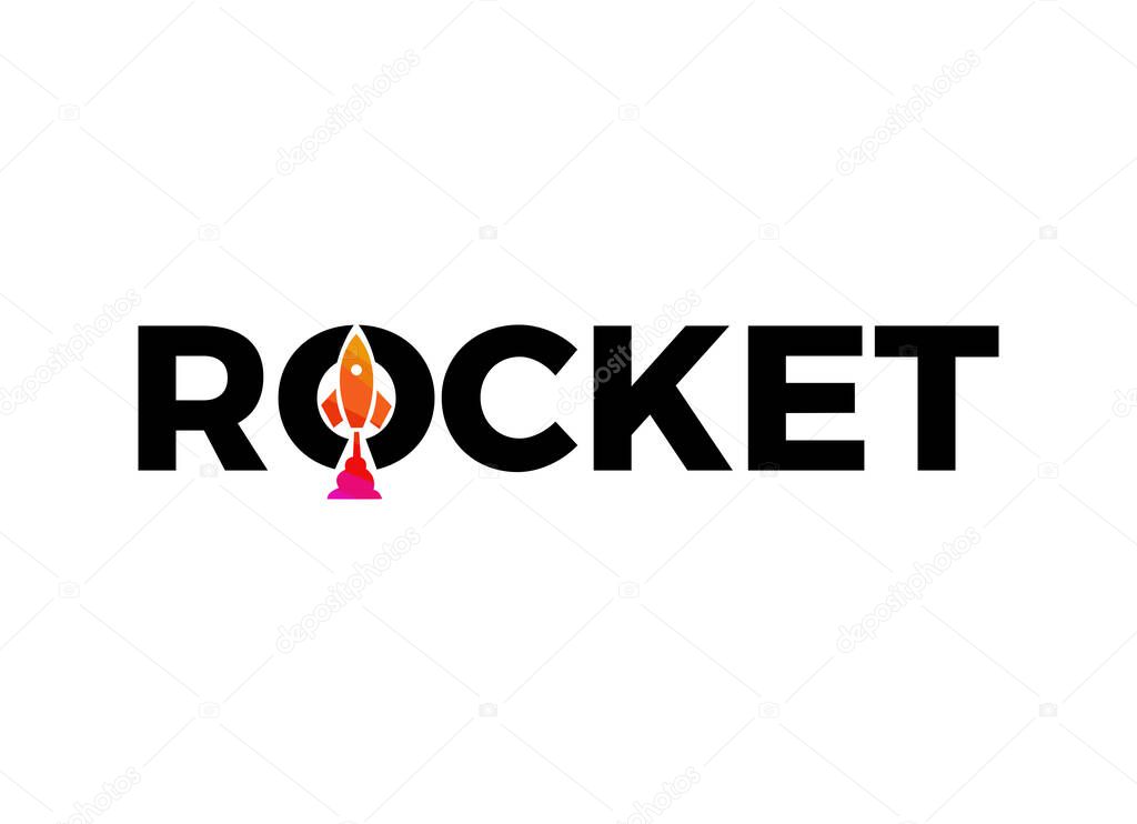 Booster Logo, Rocket advance logo designs template.