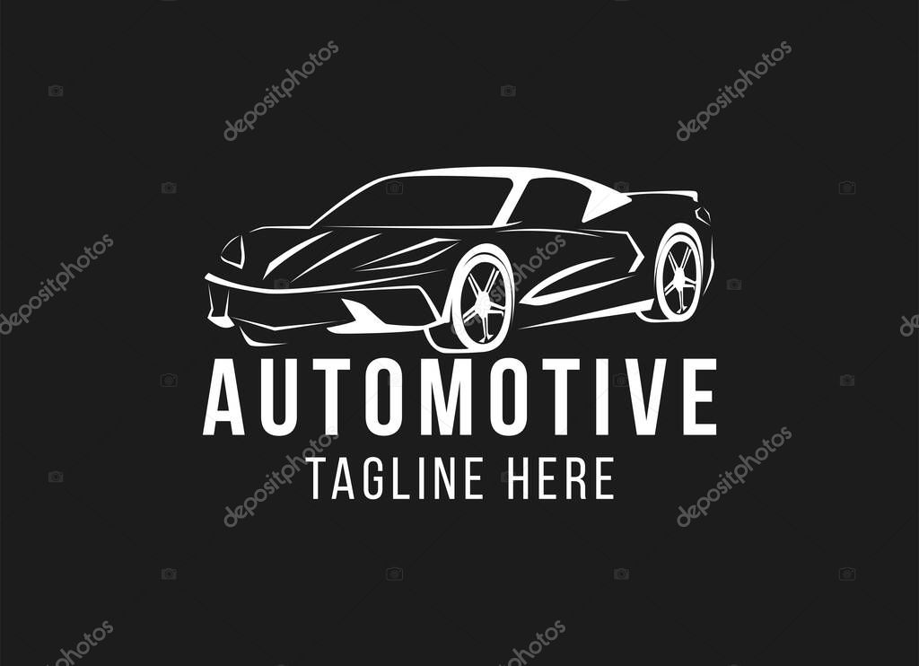 The sport cars logo designs. Dealer logo designs template.