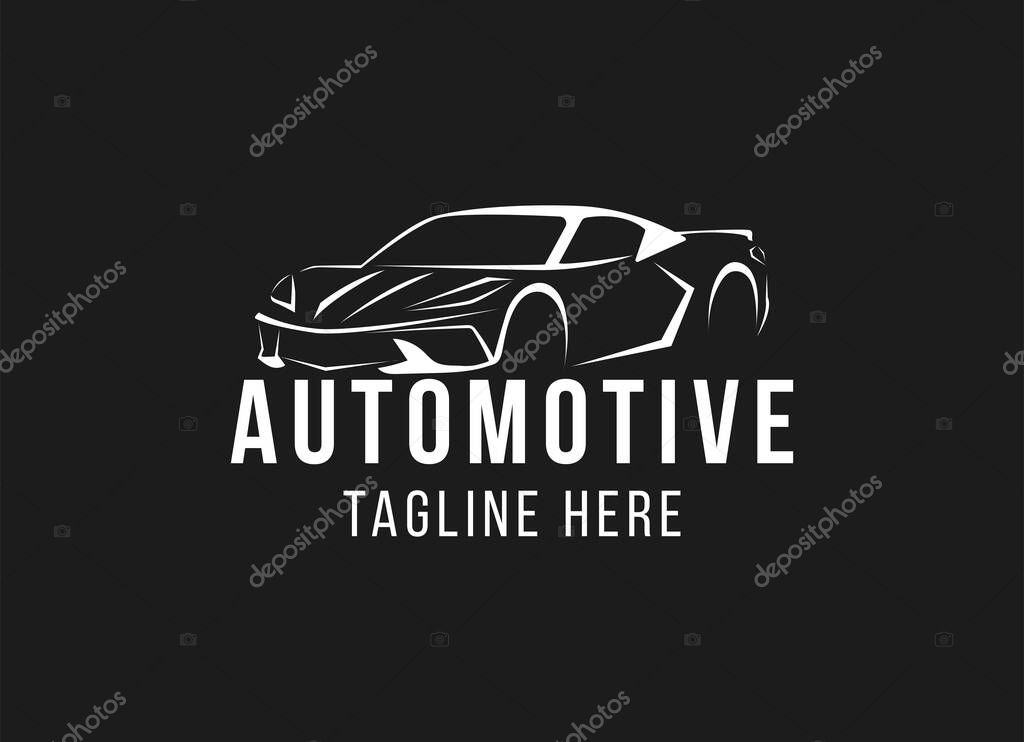 The sport cars logo designs. Dealer logo designs template.