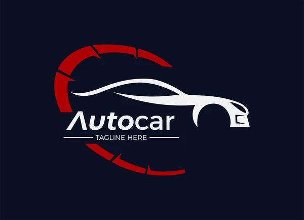 Araba satıcısı, dükkan, otomobil, otomotiv logosu ilham tasarımı. 