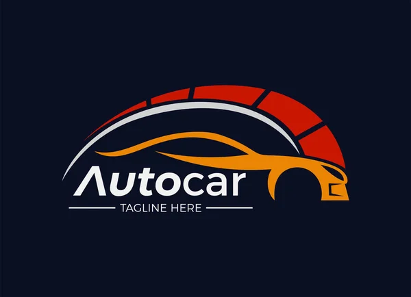 Araba satıcısı, dükkan, otomobil, otomotiv logosu ilham tasarımı. 
