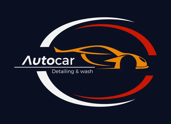 Araba satıcısı, dükkan, otomobil, otomotiv logosu ilham tasarımı. 