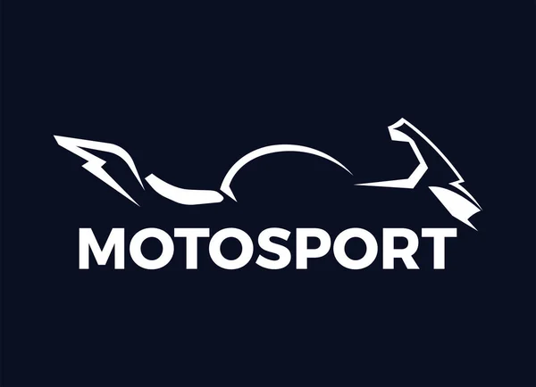 Motorsport Logo Design Template Vector Logo Designs — Vetor de Stock