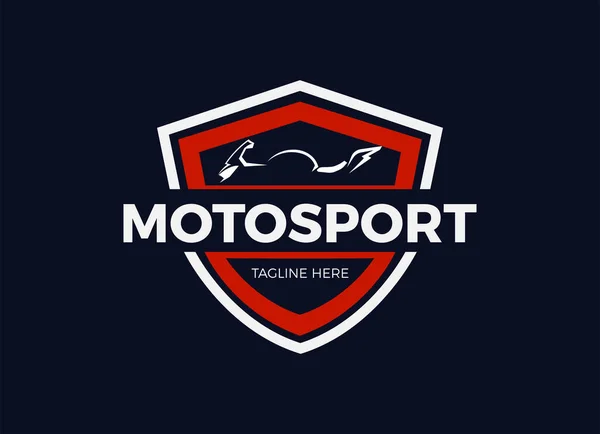 Шаблон Дизайну Логотипу Motorsport Векторні Дизайни Логотипів — стоковий вектор