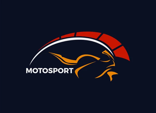 Motorsport Logo Design Template Vector Logo Designs — Vetor de Stock