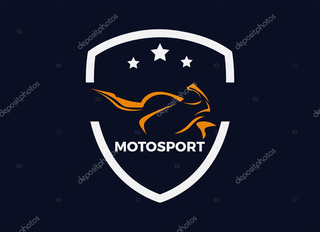 Motorsport Logo Design Template. Vector Logo Designs.