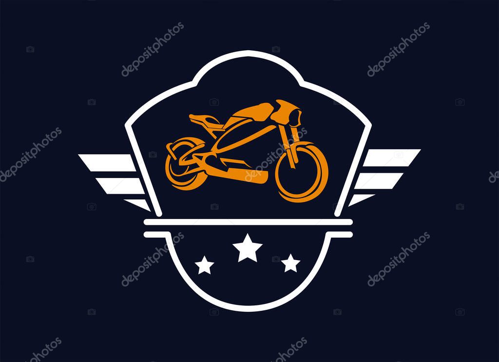 Motorsport Logo Design Template. Vector Logo Designs.