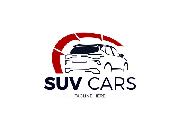 Auta Prodejce Automobilový Průmysl Autocar Logo Design Inspirace — Stockový vektor