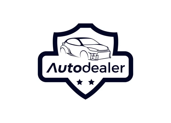 Cars Dealer Automotive Autocar Logo Design Inspiration — Stock Vector