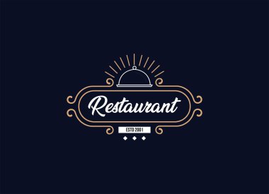 Vintage Stili Logo Tasarım Şablonu