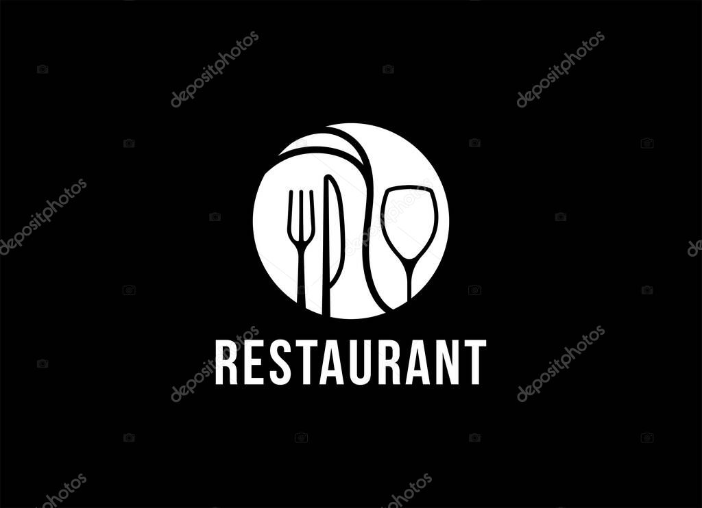 Cooking and Modern Restaurant, dining Restaurant logo Design