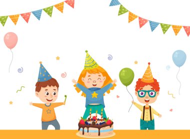 Çocukların doğum günü partisi
