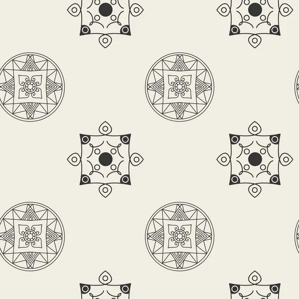 Geometrik süsler ile Seamless Modeli