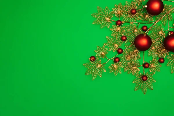 Χριστούγεννα Και Πρωτοχρονιά Διακοπές Φόντο Χριστουγεννιάτικη Ευχετήρια Κάρτα Χρυσή Χριστουγεννιάτικη — Φωτογραφία Αρχείου