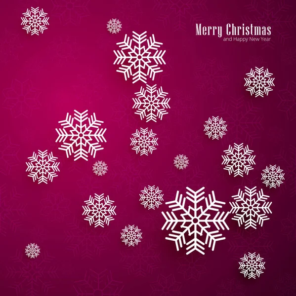 Modern Christmas Background Vector — Stock Vector