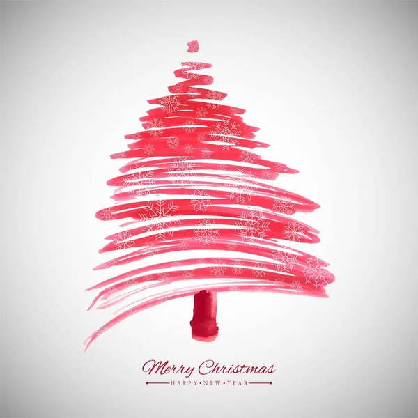 Modern Christmas Background Vector — Stock Vector