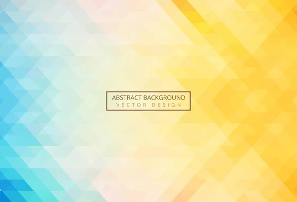 Abstrakte Dreieck Muster Bunten Hintergrund — Stockvektor