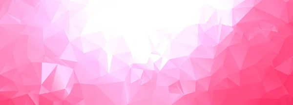 Abstract Geometric Polygonal Banner Background — Vetor de Stock