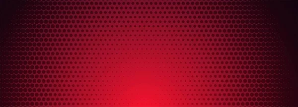 Kırmızı Siyah Yarım Ton Desenli Afiş Arkaplanı — Stok Vektör