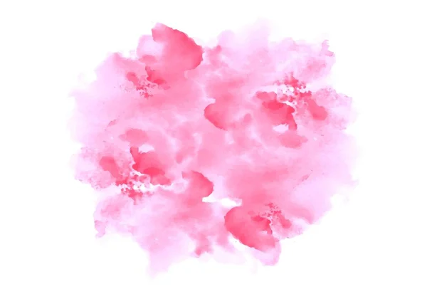 Projeto Respingo Aquarela Rosa —  Vetores de Stock