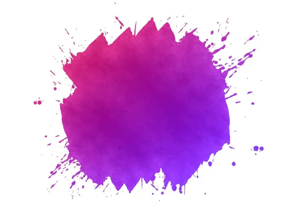 Abstrait Éclaboussure Coloré Aquarelle Main Dessiner Fond — Image vectorielle