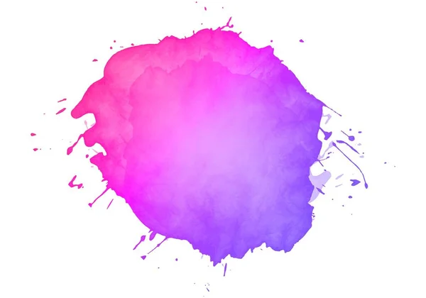 Élégant Coloré Éclaboussure Aquarelle Texture Teinte Dessinée Main — Image vectorielle