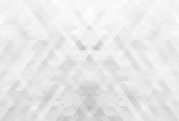 Abstract Driehoek Patroon Grijze Achtergrond — Stockvector