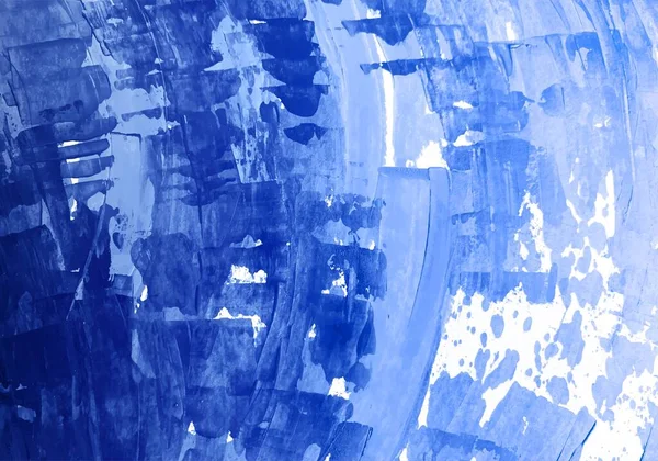 Abstraktes Blaues Aquarell Texturdesign — Stockvektor