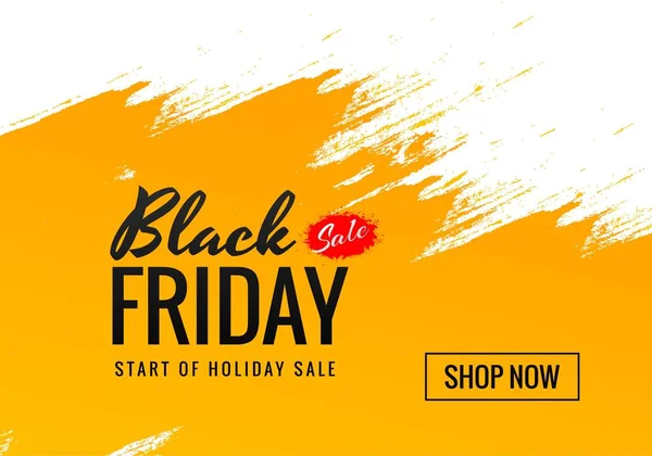 Abstract Black Friday Sale Card Background — Stock Vector