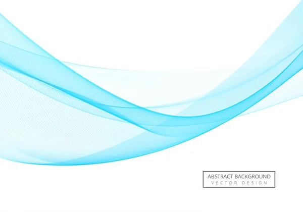Синій Творчий Фон Бізнес Хвилі — стоковий вектор