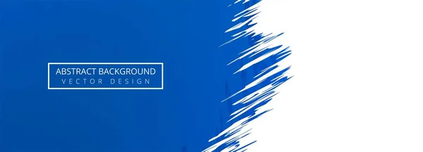 Modern Blue Grunge Banner Background — Stockvektor