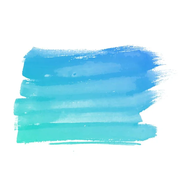 Hand Draw Colorful Brush Stroke Watercolor Design — 图库矢量图片