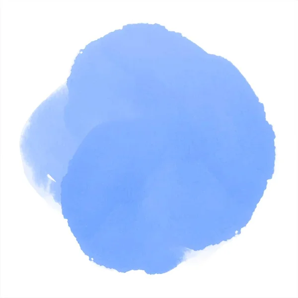 Aquarelle Bleue Moderne Dessinée Main Design Éclaboussure — Image vectorielle