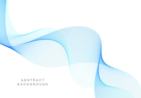 Елегантна Ілюстрація Дизайну Синьої Ділової Хвилі — стоковий вектор