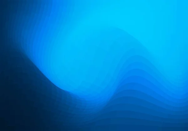 Abstract Blue Geometric Wave Background — Stok Vektör