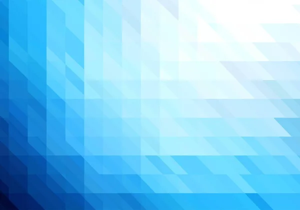 Modern Üçgen Desen Mavi Geometrik Arkaplan — Stok Vektör