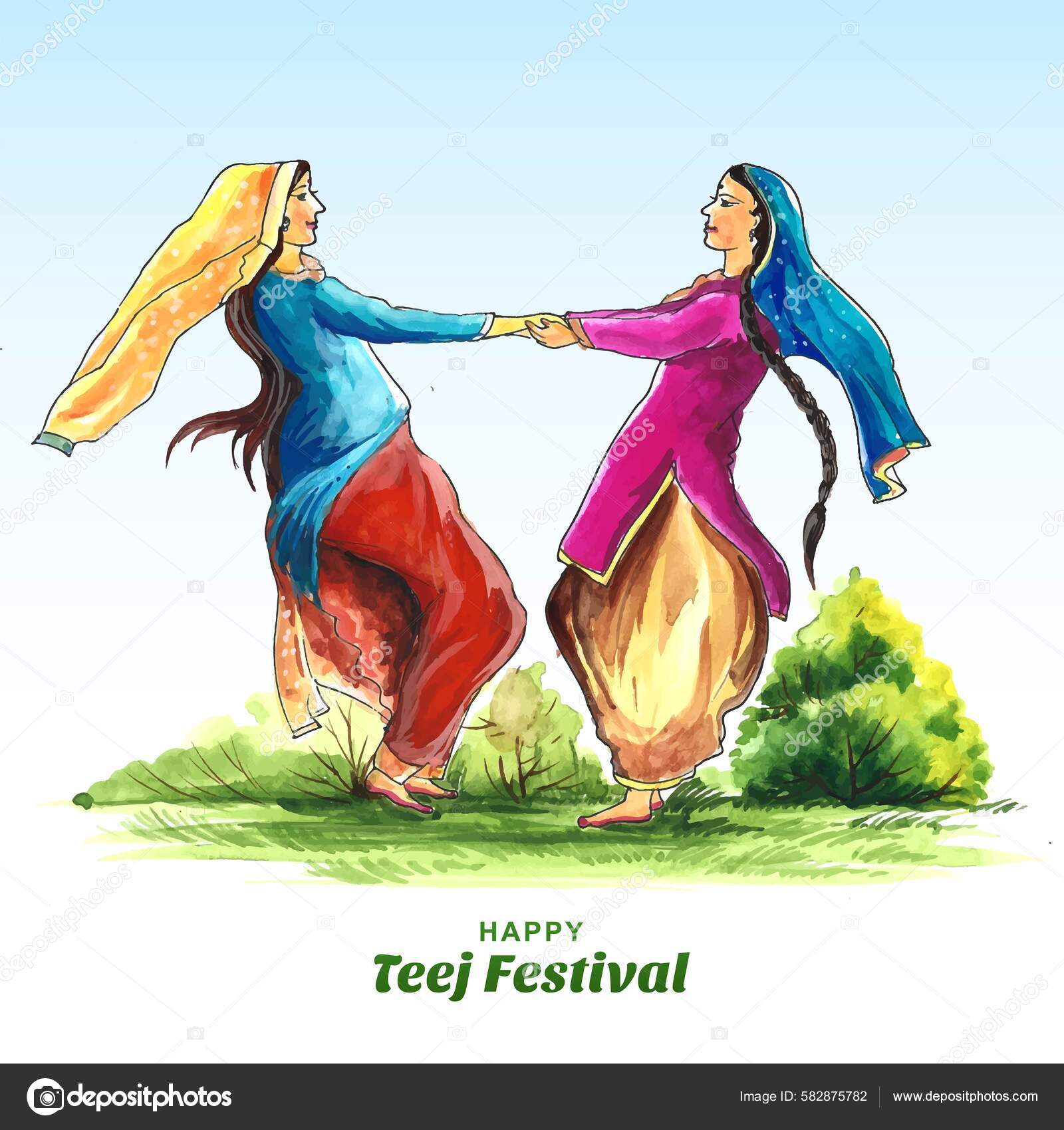 Elegant card design of traditional indian festival-saigonsouth.com.vn