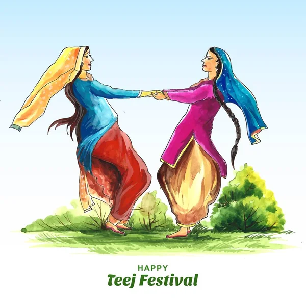Aggregate more than 143 drawing of teej festival latest seven.edu.vn