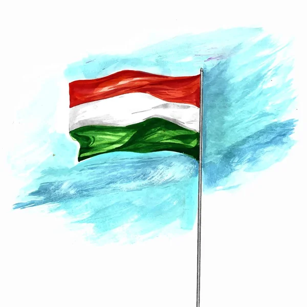 Indian Independence Day Flag Celebration Background — Vettoriale Stock