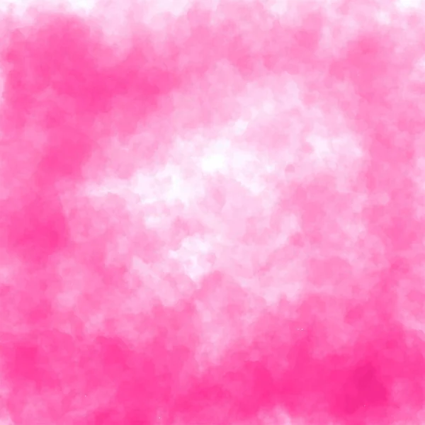 Абстрактная Ручная Роспись Розового Акварельного Фона — стоковый вектор