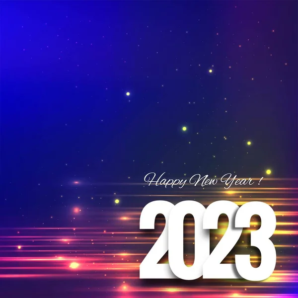 Salutation Bonne Année 2023 Fond — Image vectorielle
