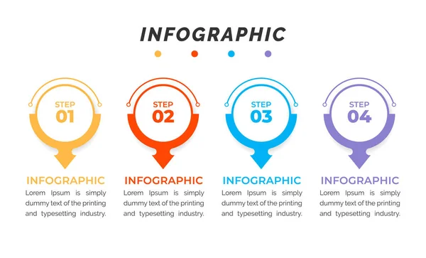 Visualisation Des Données Entreprise Organigramme Éléments Abstraits Graphique Diagramme Avec — Image vectorielle