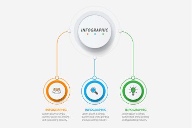 Business data visualization. Process chart. Abstract elements of graph, diagram with 4 steps, options, parts, or processes. Vector business template infographic, design, vector,2,3,4,5,6,
